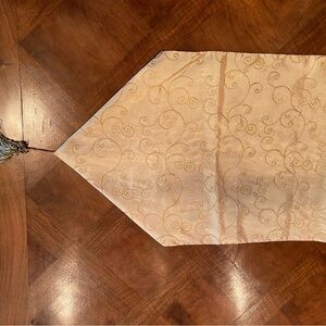 Elegant Gold Table Runner 57” x 16.5”